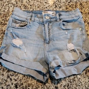 Garage Distressed Shorts